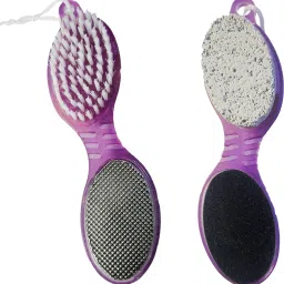 4 Step Pedicure Paddle Tool For Home and Travel Use Foot File/Nail Brush/Pumice Stone/Reducer (1 Piece)-2