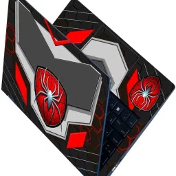 Flipkart SmartBuy Full Body Laptop Skin for Laptops Upto 15.6 Inch - Spiderman Web Emblem HD Sticker No Residue Removable Self Adhesive Vinyl Laptop Decal 15.6-image-64