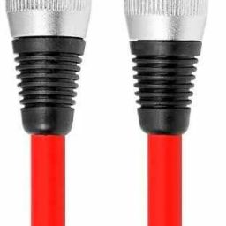 XLR Male to XLR Female cable (Red) 2 Meter Single Angled XLR Patch Cable-27