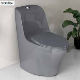 Commode for Toilet/Ceramic Western Commode/One Piece Western Toilet with Soft Closing Toilet Seat - S Trap (NCOT-1031) Western Commode-8