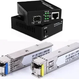 RAMEX SFP Media Converter with 80KM 1.25G Single Fiber Bidi Modules LC 1 Ports 1000 Mbps Network Switch-image-22