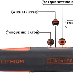 black+decker Cordless Standard Screwdriver image 3