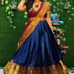 Embellished Semi Stitched Lehenga Choli-image-83