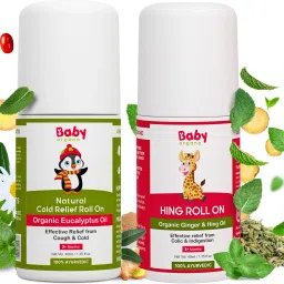 Combo of Hing Roll on and Cold relief roll on 100% ayurvedic-0