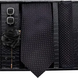 AXLON Silk Cufflink & Tie Pin Set-image-48