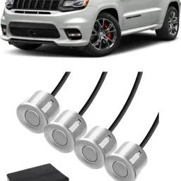 AB223 Silver Car Reverse Parking Sensor with LED Display 4 Sensor A223 Parking Sensor-image-22