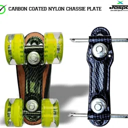 jaspo Hyper-X Dual Shoe Skates Combo For Intermediate/experts Level (Age 8-9 yrs)UK-2 Skating Kit image 3
