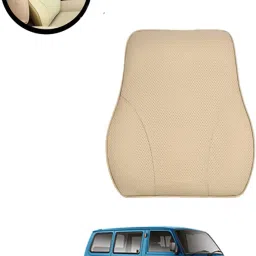 Beige Velvet Car Pillow Cushion for Maruti Suzuki-46