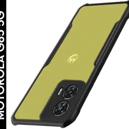 Pouch for MOTOROLA G85 5G, Transparent Hybrid Hard PC Back TPU Bumper-image-31