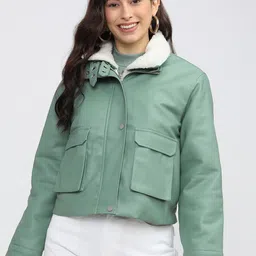 tokyo talkies Women Solid Casual Jacket-picture-7