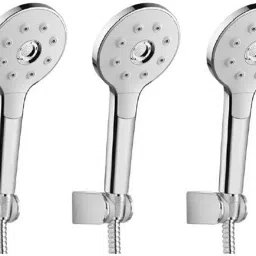 Parryware hand shower 3 - Modes, Focused power flow with Hose & clutch set of 3 pic 102 shower-4