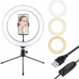 MOBONE Selfie Ring Flash Big LED Ring Light for Camera Smartphone to Capture Your Photo and Video at Musically Big Selfie Ring Light 26 cm Big LED Ring Light for Camera Ring Flash image 4