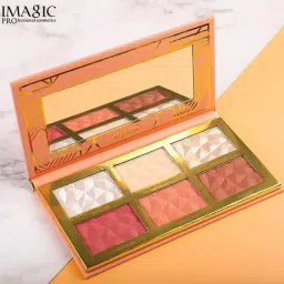 New 6-color Hybrid Highlight Blush contour Palette 150 ml-3