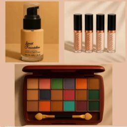 Mini Eye Shadow, Long lasting Liquid Foundation for all skin types & Concealer-image-20