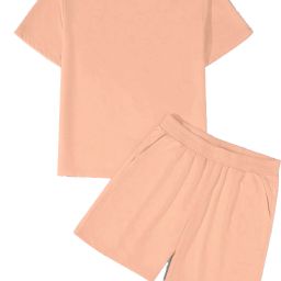 Tshirt Regular Shorts Co-ords Set-image-75