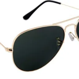 Polarized Aviator Sunglasses (Free Size)-image-0