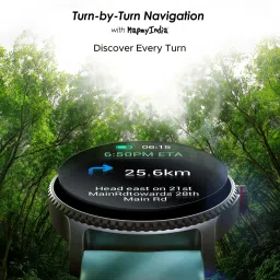 boAt Lunar Discovery w/ Turn by Turn Navigation, 3.53 cm HD Display & BT Calling Smartwatch image 3