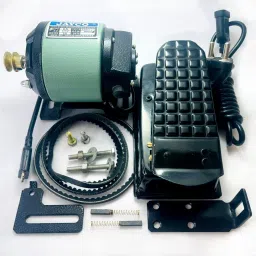 Sewing Machine Motor (COPPER WINDING) with Regulator (& Heavy Base +L-SET)-GREY- Electric Sewing Machine-image-84