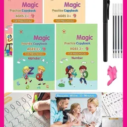 Interactive Tracing and Writing Set Magic book for Kids-image-93