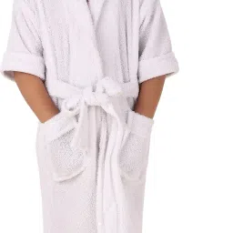 White XL Bath Robe-image-15