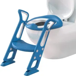 Foldable Potty Training Seat Chair With Safe Handrails, Non-Slip Toilet Potty Stand and Ladder for Kids Potty Seat-25