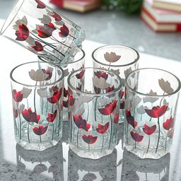 crockware (Pack of 6) ZnEA_6PCS_gls_Florist-07_HH208 Glass Water/Juice Glass-picture-0