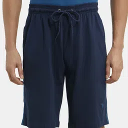 jockey Solid Men Blue Regular Shorts-picture-14