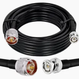 Netboon HLF400 Low Loss RF Coaxial Cable with N Male to BNC Male Connector 15 Meters For Antenna Amplifier-image-74