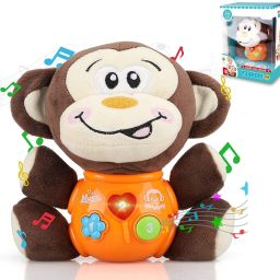 Musical Monkey Toys Cartoon Soft Monkey Doll Toy Stuffed Cartoon Toy-image-71