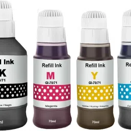verena GI-70/71 Refill Ink For G1020, G2020, G2021, G2060, G3020, G3060 Black + Tri Color Combo Pack Ink Bottle-image-22