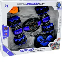 todfod Hand Gesture Sensor RC Stunt Car Double Sided Rotating Remote Control Car image 5