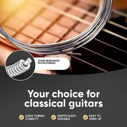 urban infotech Bohemian Guitar Strap for Acoustic Adjustable Buckle with 5 Picks and String Polyester Strap image 4
