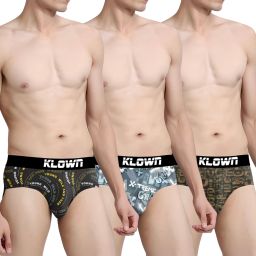 Pack of 3 Printed Men Brief-image-92