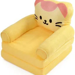 SOFA CUM BED Comfort & Back Support Microfiber for kids 0 to 3 Years pack of 1pcs CAT-image-44