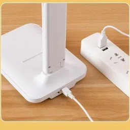 akr Powerful Rechargeable Desk lamp for work USB Charging Desk Lamp Table Lamp Study Lamp image 4