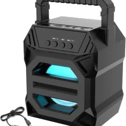 ENMORA Y29T- PRO-7 YD-PRO-WS-02- wireless Speaker | Splashproof | Water resistant| Deep Baas Stereo sound quality |Led Color Changing Lights | mini Home theatre| AUX supported| Carry Handle | Long hour battery Life 10 W Bluetooth Laptop/Desktop Speaker (Black, Stereo Channel) 24 W Bluetooth Laptop/Desktop Speaker-40