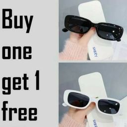 shade house Gradient, UV Protection Rectangular Sunglasses (40)-picture-0