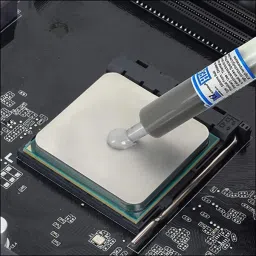 RAREGEAR Thermal Compound Paste Use in Coolers Heat Sink for CPU and Chipsets Pack Of 2 Carbon Based Thermal Paste image 4