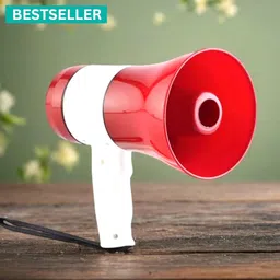 yaroh Handheld (Megaphone with Recorder) (Bhopu Talk Record Play) & Siren MusicEW242 Handheld (Megaphone with Recorder) Siren Music Loud Speaker for AnnouncingEW242 Outdoor, Indoor PA System-picture-40