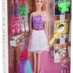 Baby Fashion Doll With Shoes set & Fashion Accessories Kit (Multicolor)-38