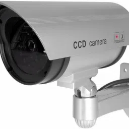 Vidisa Realistic Look Dummy Security CCTV Bullet Camera with LED Light Indication Camera Housing image 4
