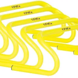fitfix Hurdles for Field Training and Speed Coordination 6" (Pack of 5) Plastic Speed Hurdles image 4