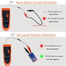 coolcold Ethernet Network Cable Tester Kit RJ11 RJ45 CAT5/5e CAT6 LAN Wire Tracker Digital Multimeter image 4