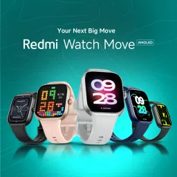 REDMI Watch Move 1.85 Premium AmoLED,14 Day Battery,Best Accuracy,Dual Core Processor Smartwatch image 2