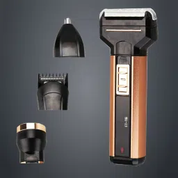 JVA 3 in 1 Headed All in One Shaver for Men & Women Rechargeable Grooming Kit 60 min Runtime 3 Length Settings-8