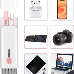 ToddleBee Portable 7 in 1 Electronic Cleaning Kit with Soft Swipe Brush & 3 in 1 Soft Pen for Computers, Gaming, Laptops, Mobiles-24