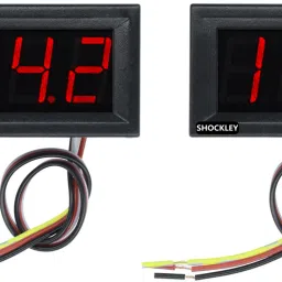 Mini Digital Voltmeter 0.56" 3 Wire Digital LED Voltmeter DC 0-100V (2 Piece) Voltmeter-9
