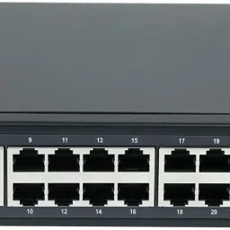 RAMEX 24FE PoE, 2 GE Uplinks, 1 SFP, 300W, Realtek Chipset 24 Ports 100 Mbps Network Switch-1