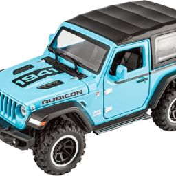 Jeep Rubicon1:32 Metal Die Cast Car With Open Door, Light & Sound N Kid-image-11