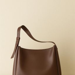 Brown Women Shoulder Bag Stylish Brown Faux Leather Shoulder Handbag for Women & Girls-image-5